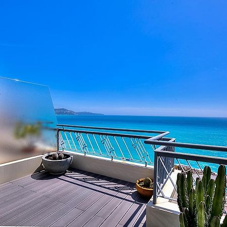 Le Florentina, Dernier Etage Avec Terrasse, Vue Sur La Baie Des Anges Apartment Nisa Exterior foto