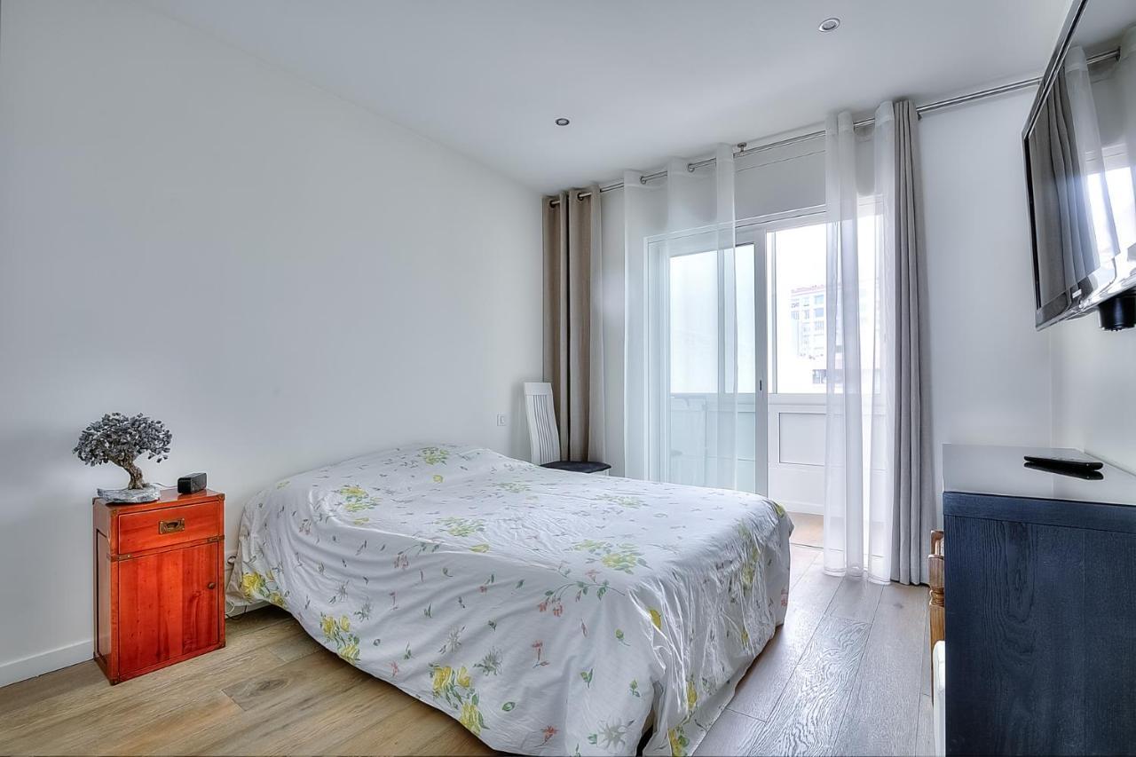 Le Florentina, Dernier Etage Avec Terrasse, Vue Sur La Baie Des Anges Apartment Nisa Exterior foto