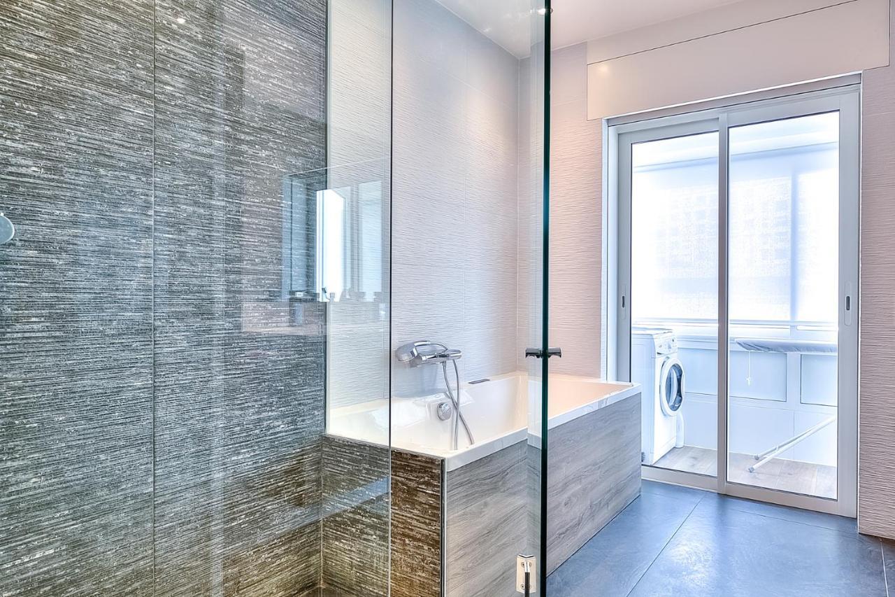 Le Florentina, Dernier Etage Avec Terrasse, Vue Sur La Baie Des Anges Apartment Nisa Exterior foto