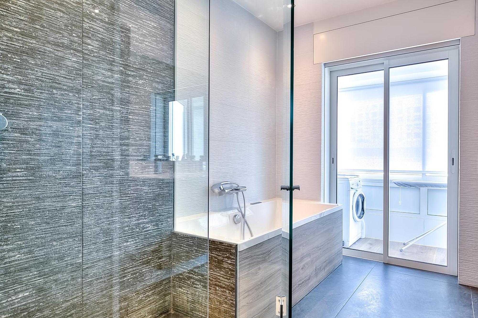 Le Florentina, Dernier Etage Avec Terrasse, Vue Sur La Baie Des Anges Apartment Nisa Exterior foto